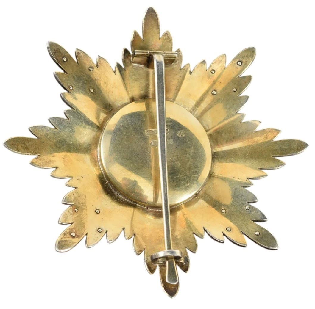 Fake Saint Vladimir order breast star with swords.jpg