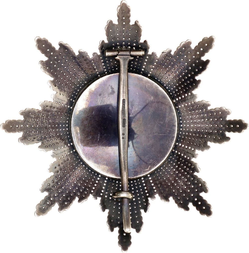 Fake Saxon Order  of the Rue Crown made by  Rothe.jpg