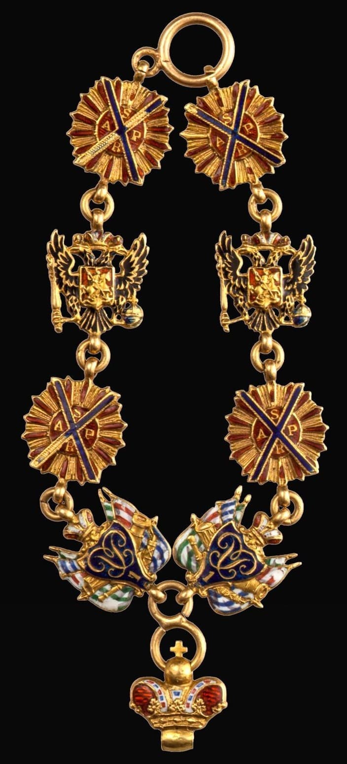 Фрачная копия орденской цепи Св. Андрея Первозванного.jpg