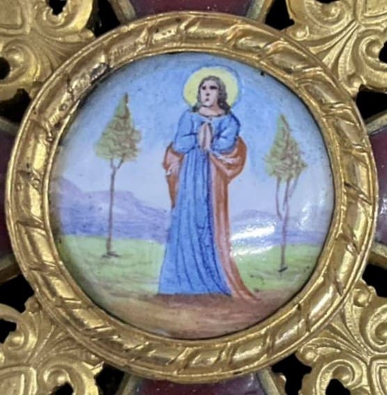 French-made 1st  class Saint Anna order in bronze.jpg