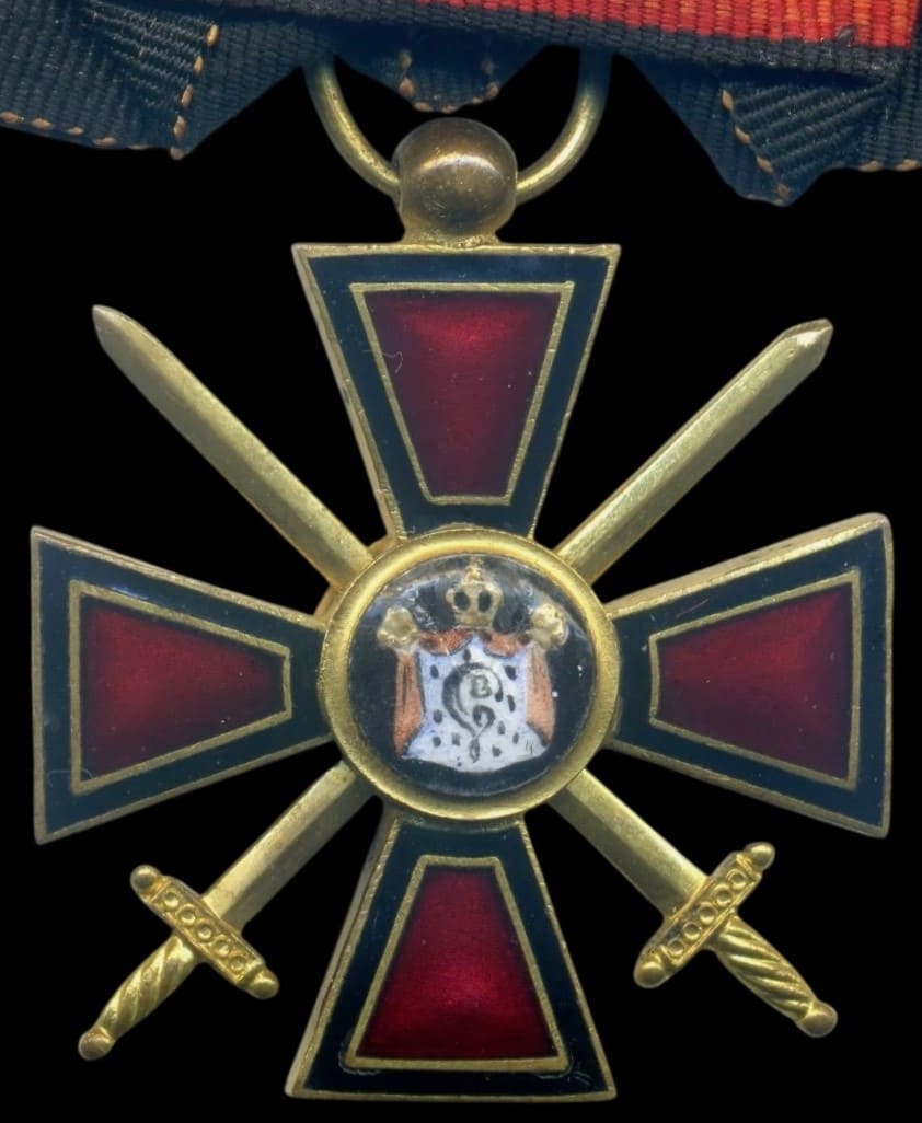 French-made 4th class cross of Saint Vladimir order in bronze.jpg