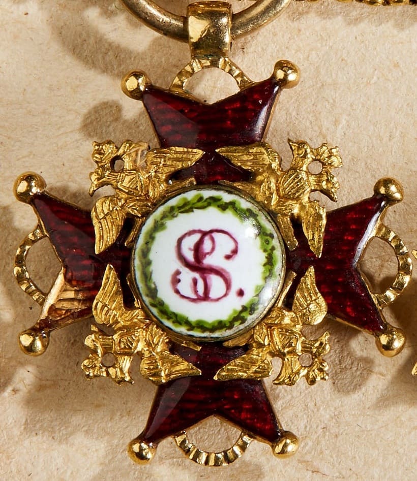 German-made  miniature group in gold  and enamel.jpg