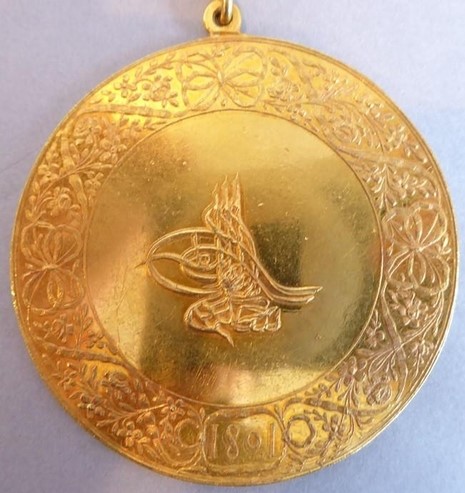 Gold  medal awarded to  Captain Philip Beaver R.N..jpg