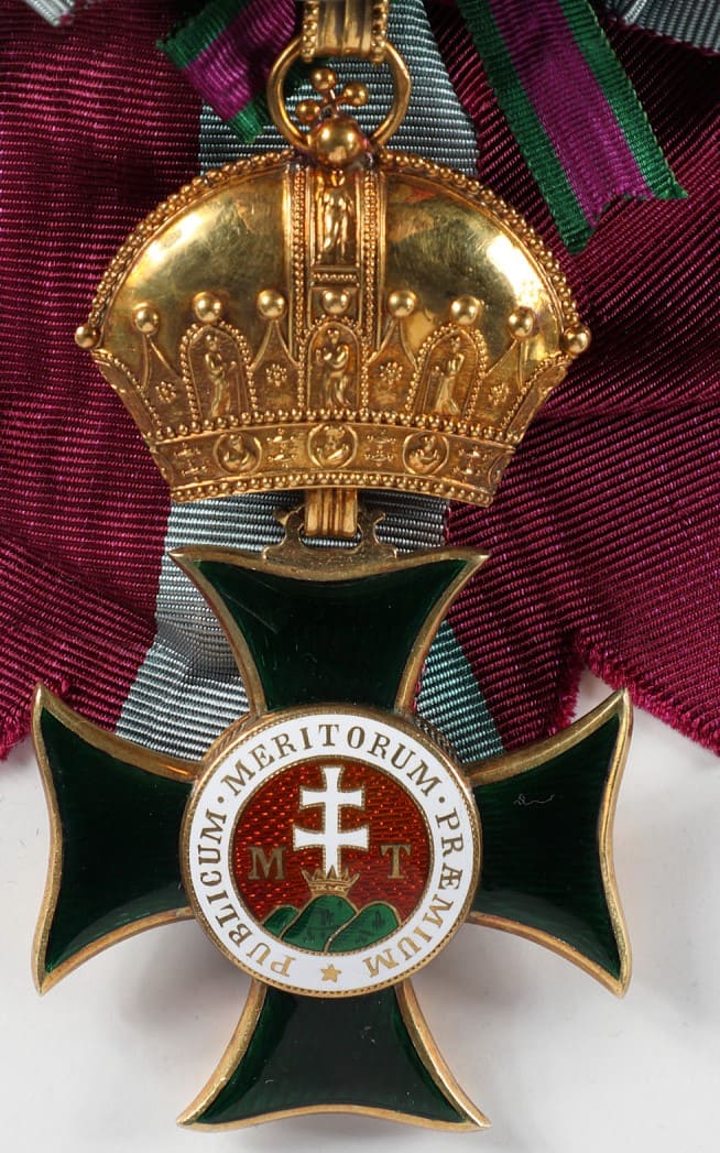 Grand Cross Fake Order of Saint  Stephen of Hungary made by Rothe.jpg