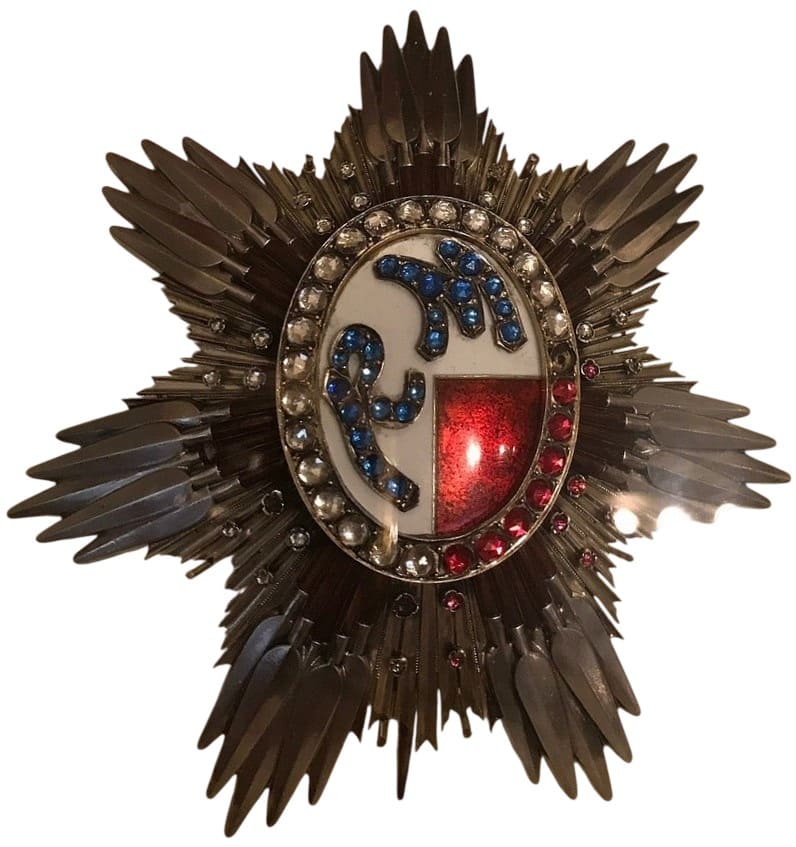 Grand Cross of the Order of Ranavalona III of Governor of Madagascar Joseph Simon Gallieni.jpg