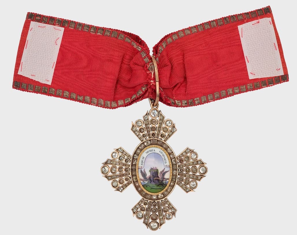 Grand Cross of the Order of Saint Catherine awarded in 1856 to Queen  Alexandra.jpg