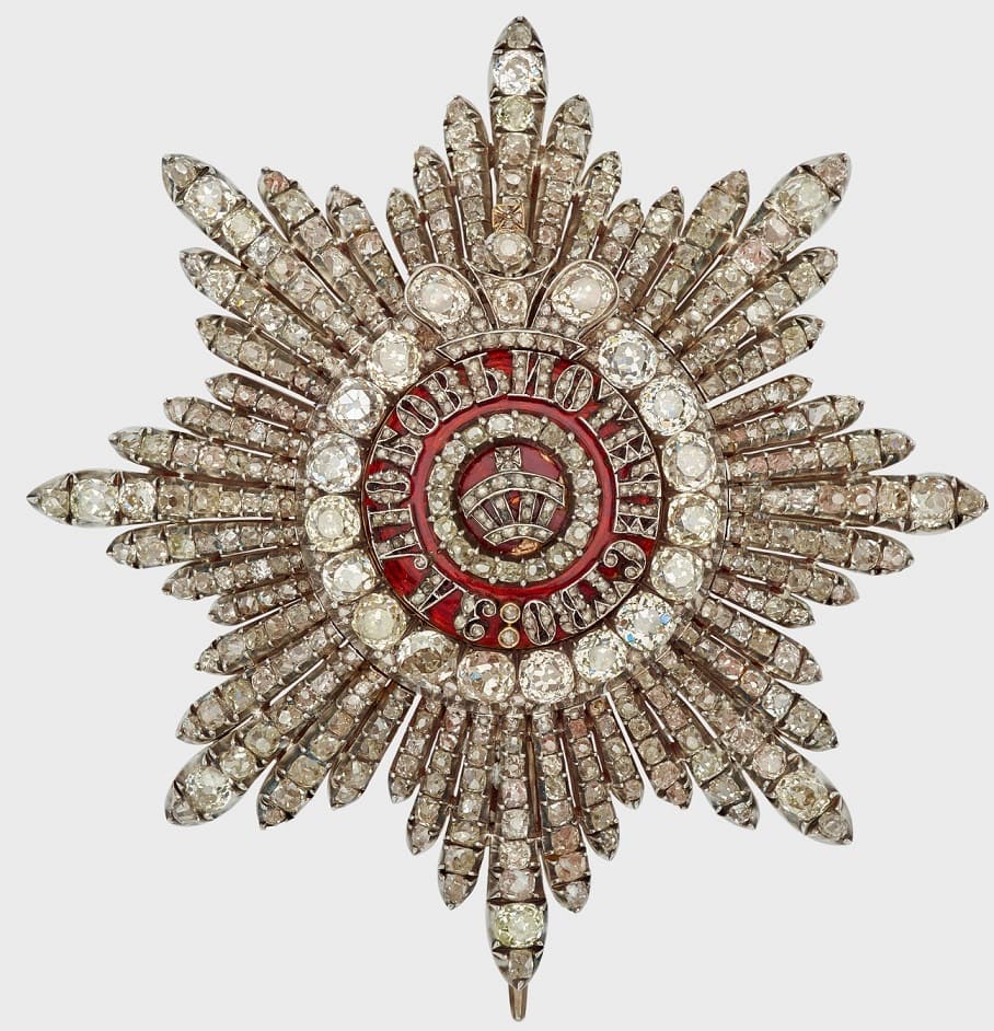 Grand Cross of the Order of Saint Catherine awarded in 1856 to Queen Alexandra.jpg