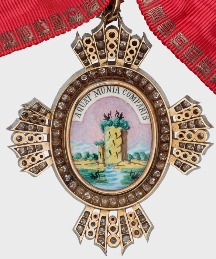Grand Cross of the Order of Saint  Catherine awarded in 1909.jpg