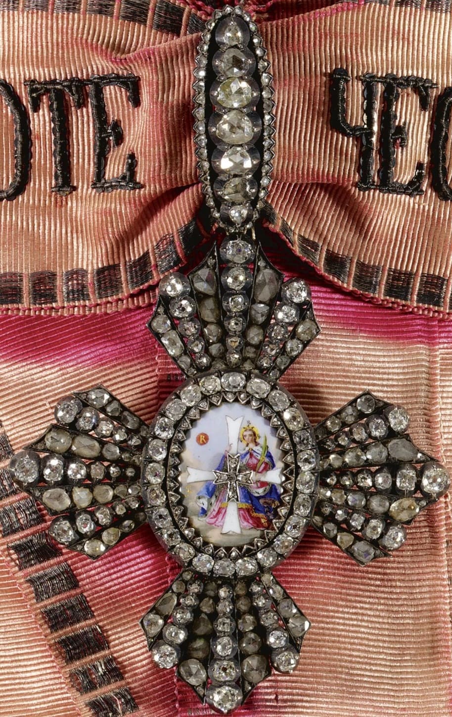 Grand Cross of the Saint Catherine Order  of Grand Duchess Elena Vladimirovna of Russia.jpg