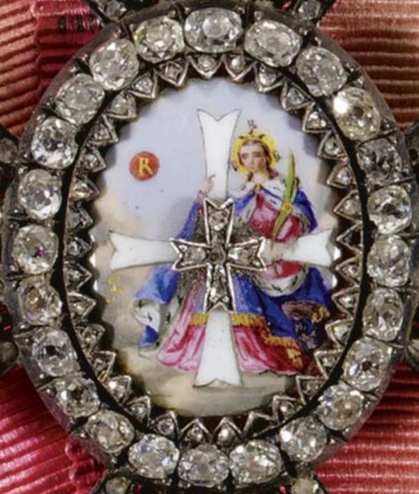 Grand Cross of the Saint  Catherine Order of Grand Duchess Elena Vladimirovna of Russia.jpg