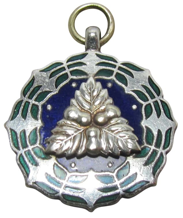 Great Japan Sericulture Association Merit Award Watch Fob.jpg