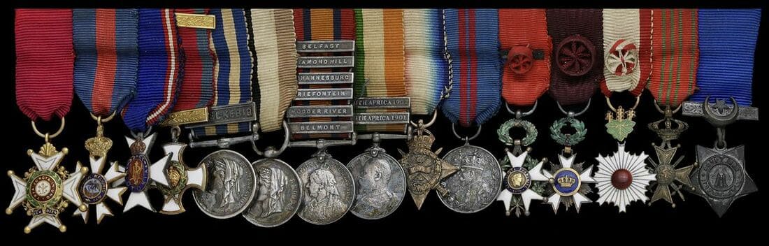 Group of fifteen miniatures of Lieutenant-General Sir W. P. Pulteney.jpg