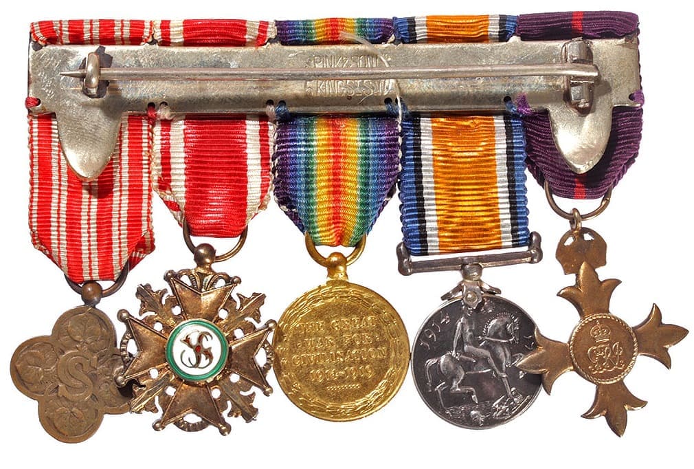 Group  of five miniatures made by Spink and Son.jpg