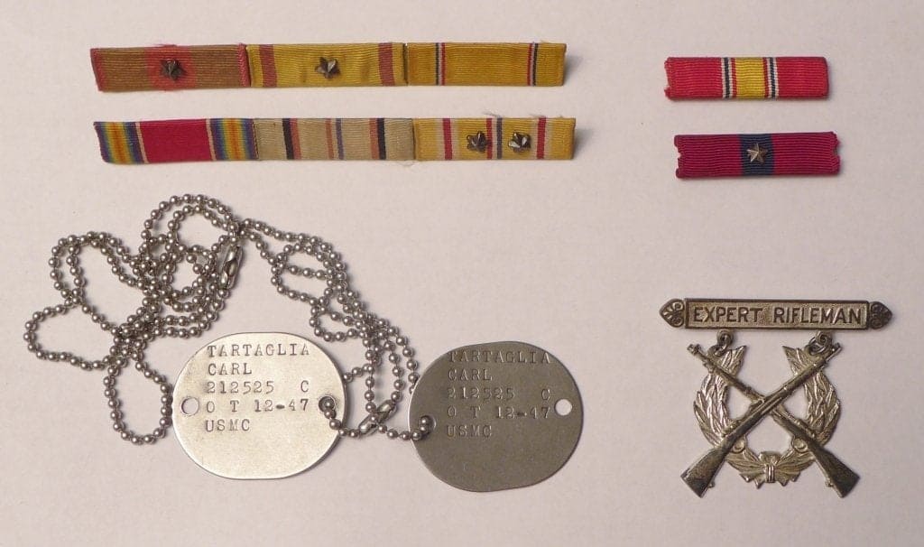 group of  medals  awarded to Sergeant Major Carl Tartaglia,.jpg
