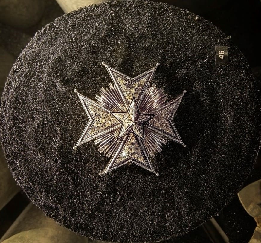 Gustaf VI's Diamond  Breast Star of the  Royal Order of the Polar Star.jpg