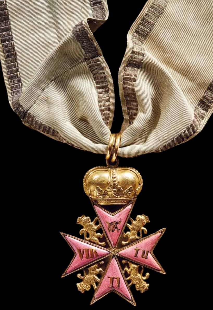 Hessian Order Pour la Vertu Militaire from Ex Robert McNamara Collection .jpg