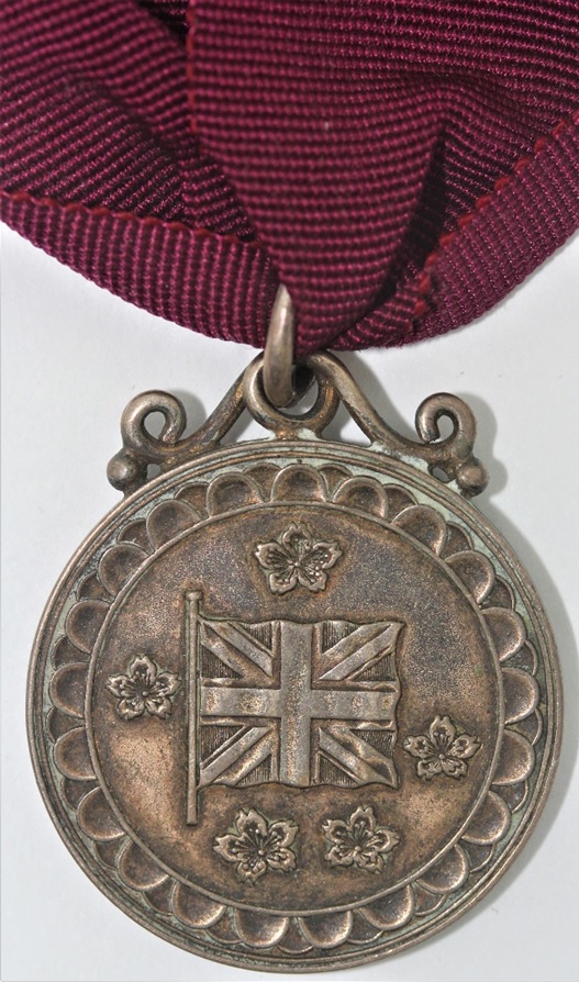 Hyogo & Osaka Queen Victoria 1887 Golden Jubilee Silver Medal.jpg