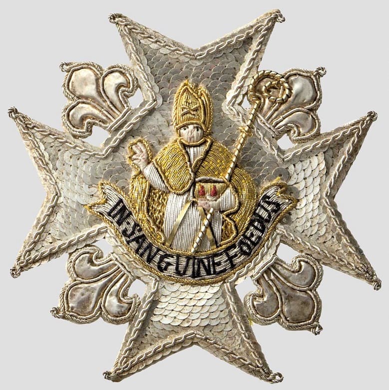 Illustrious  Royal Order of Saint Januarius breast star.jpg