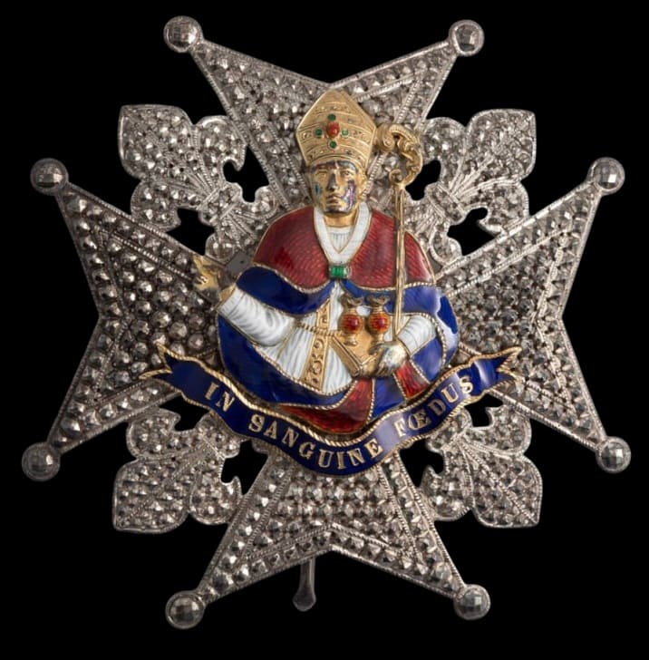 Illustrious Royal Order of Saint Januarius made by Halley .jpg