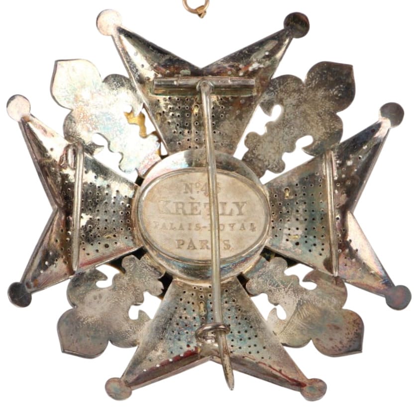 Illustrious  Royal Order of Saint Januarius made by Kretly, Paris.jpg