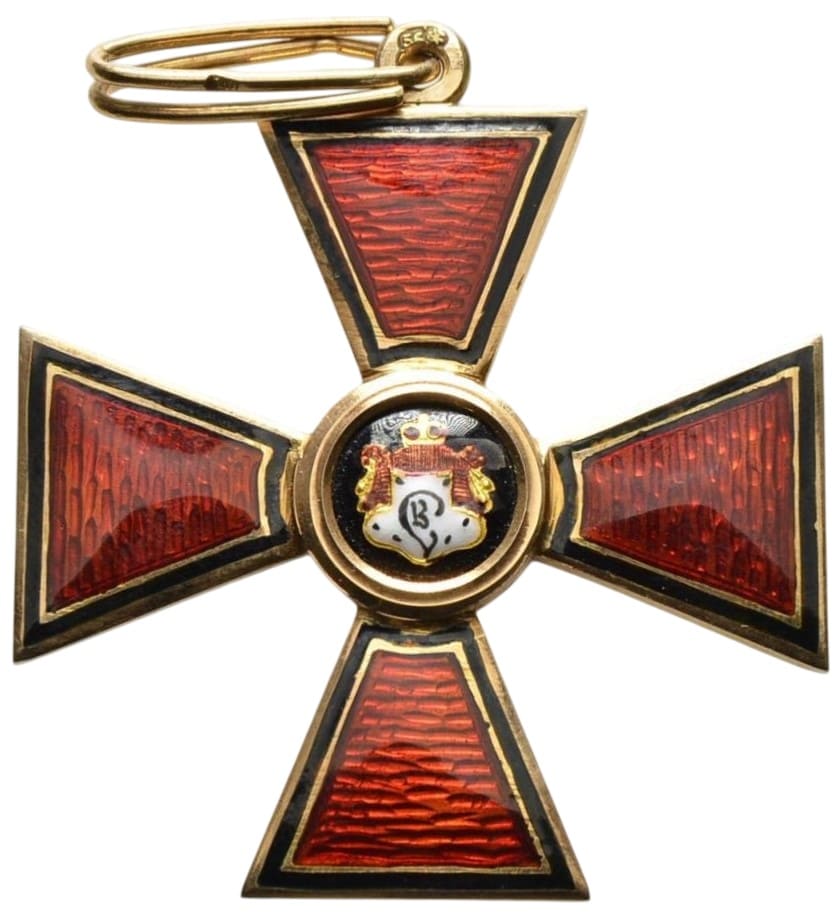 Имперaторский орден Святого Равноапостольного Князя  Владимира 3-й степени АК .jpg