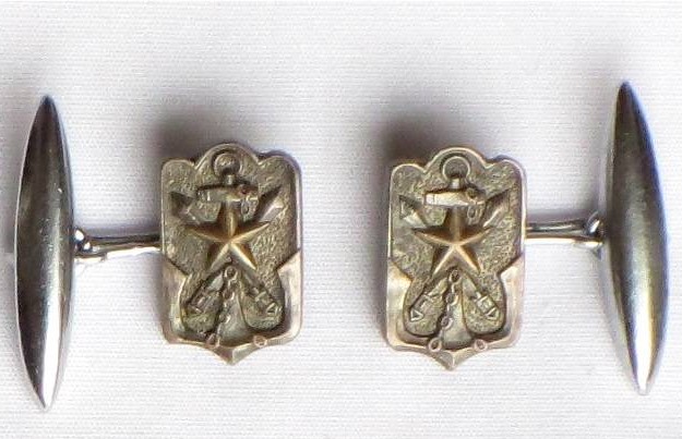 Imperial  Military Reservist Association Cufflinks 帝国在郷軍人會カフスボタン.jpg
