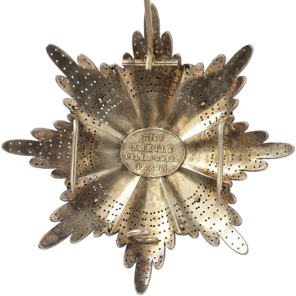 Imperial Order of Guadalupe breast star made by Kretly,  Paris.jpg