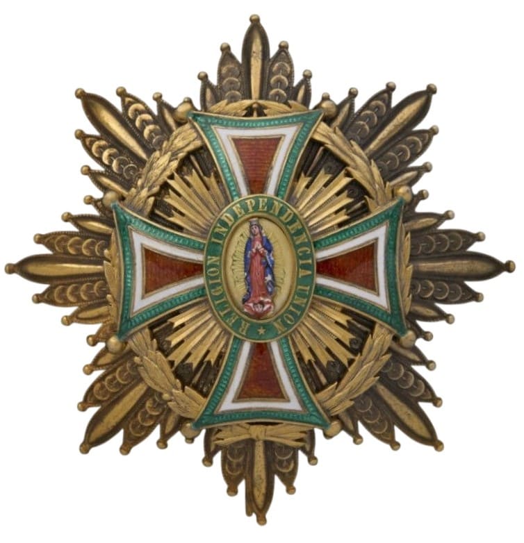 Imperial Order of Guadalupe made by Lemaitre, Paris.jpg