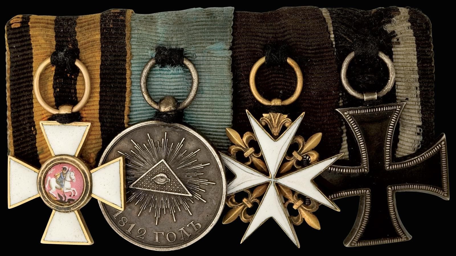 Imperial Ryssian Medal bar with Kulm Cross.jpg