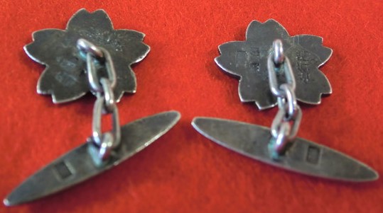 Japanese Imperial Army Cufflinks/大日本帝國陸軍カフスボタン