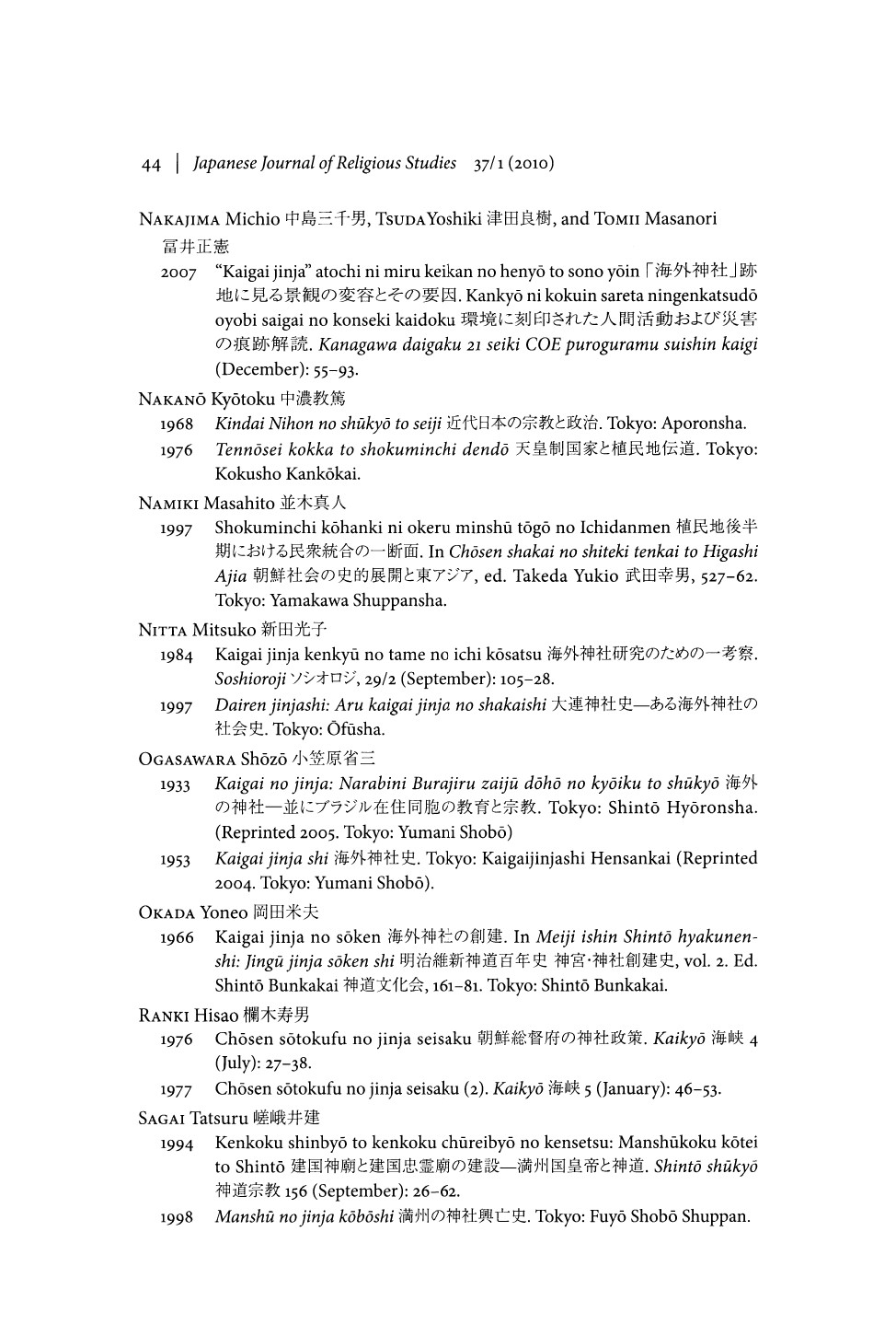 [Japanese Journal of Religious Studies vol. 37 iss. 1] - Religion and the Japanese Empire __ Shinto Deities that Crossed the Sea_ Japan's _Overseas Shrines,_ 1868 to 1945 (2010)_page-0025.jpg