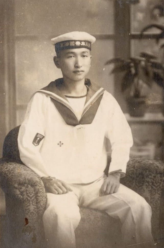 Japanese Leading seaman with Wound Badge.jpg