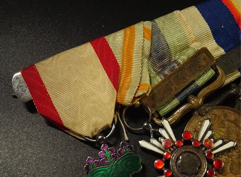 Japanese Medal  bar of Russo-Japanese War Veteran.jpg