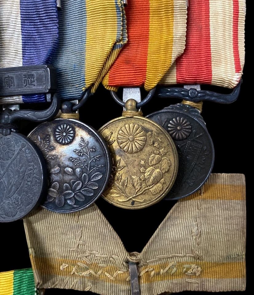 Japanese Medal Bar  with Korean Order and Medal.jpg