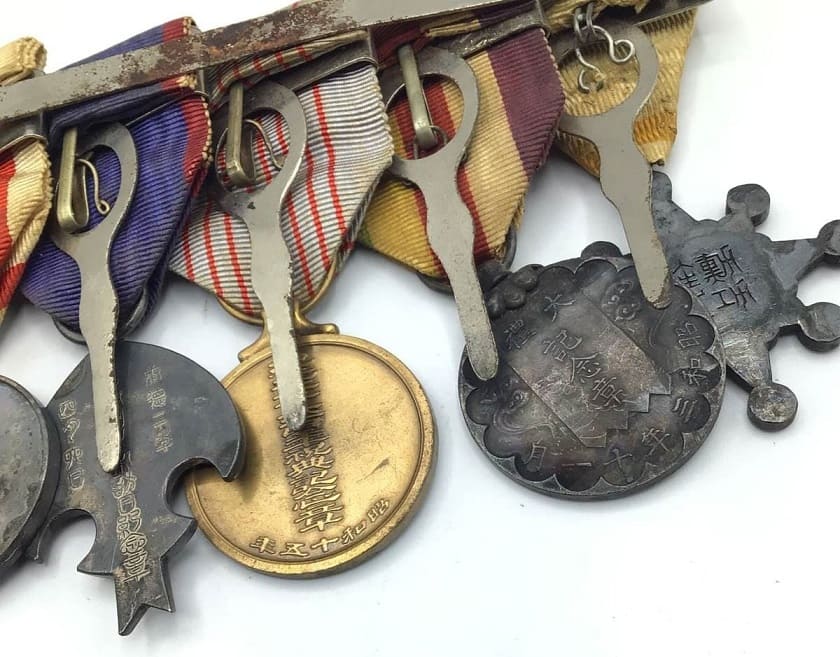 Japanese  medal bar with Manchukuo Awards.jpg