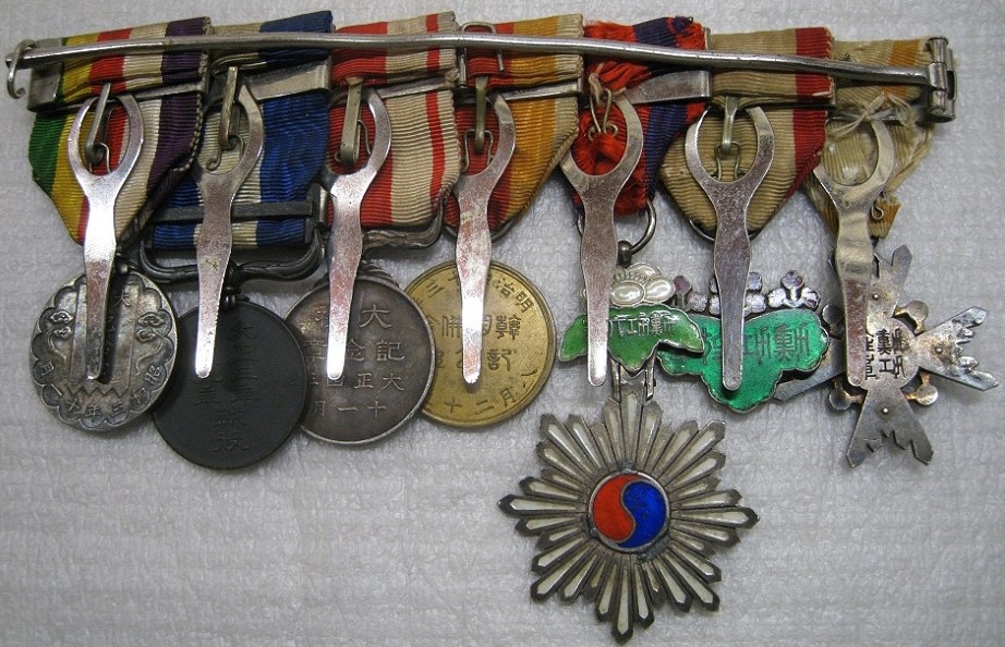 Japanese Medal Bars  with Korean Order.jpg