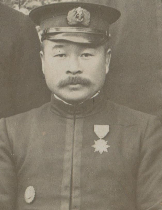 Japanese Officer with Naval Academy Graduation Badge.jpg