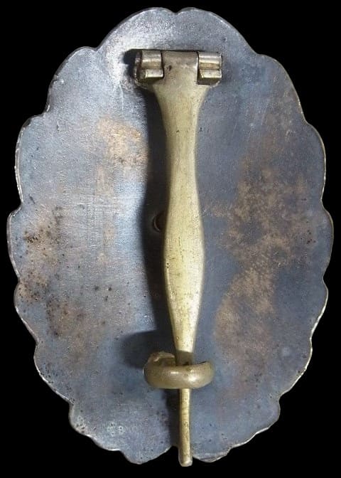 Japanese Officer's Pilot Badge  Made in Silver.jpg