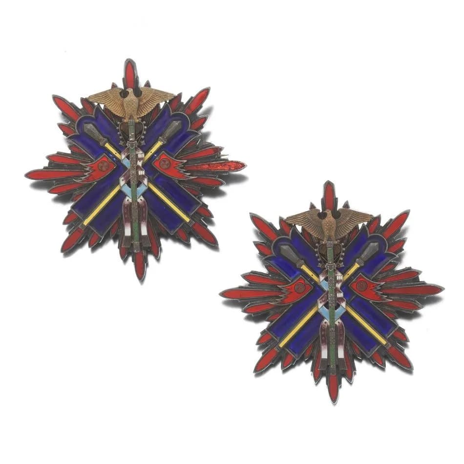 Japanese Order of Golden Kite  converted into Jewelry.jpg