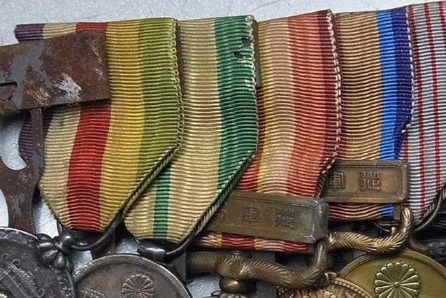 Japanese  Ribbon  Bar with Honour Medals.jpg