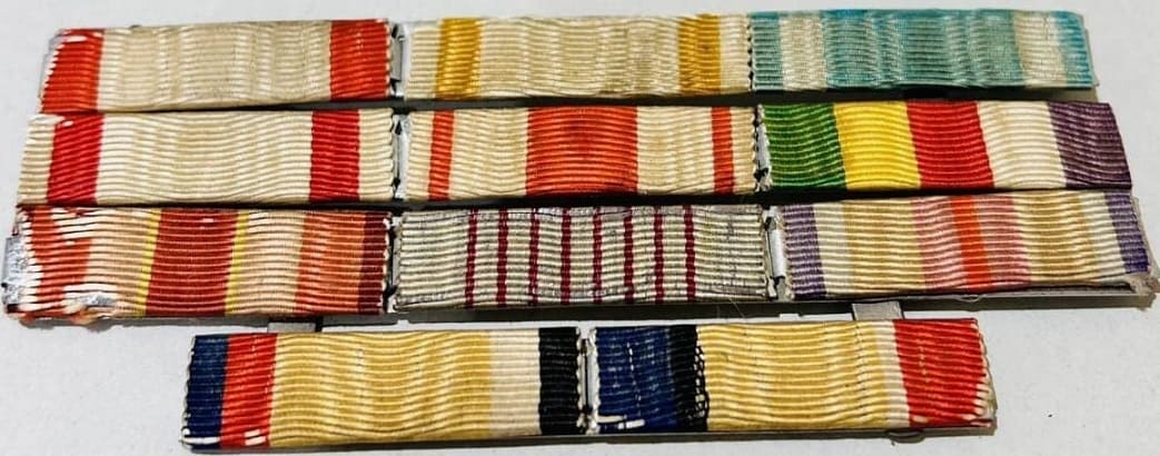 Japanese Ribbon Bar with Manchukuo awards.jpg