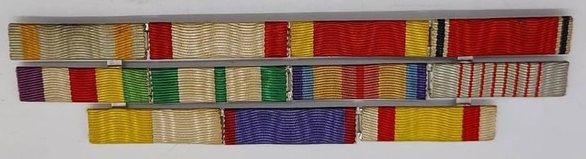 Japanese Ribbon Bar with Order  and Medal of the Holy See.jpg