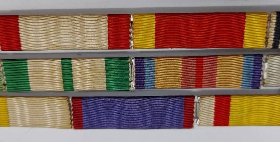 Japanese Ribbon Bar with Order  and Medal of the Holy  See.jpg