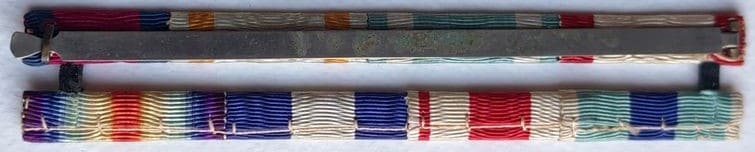 Japanese ribbon bar with UK Distinguished Service Order.jpg