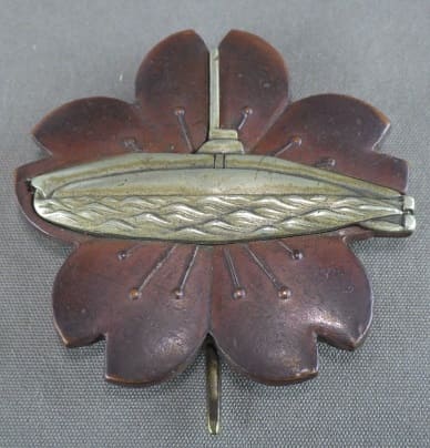 Japanese Submariner Badge with Restored  Hook.jpg