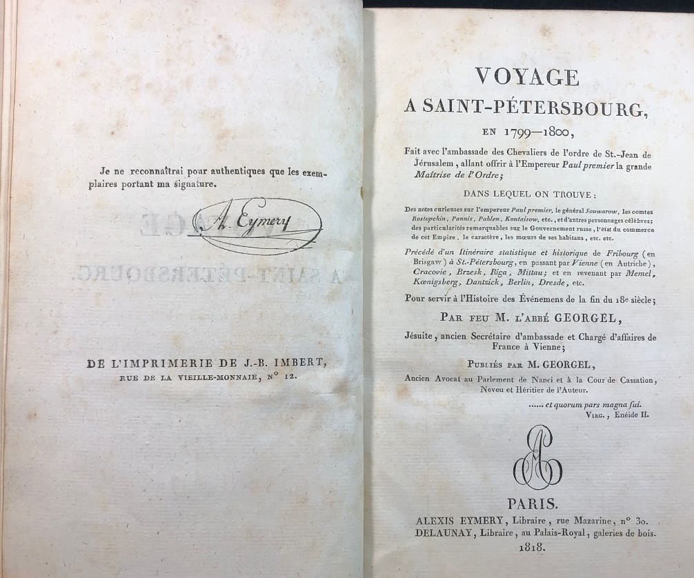 Jean-François Géorgel Voyage de St Pétersbourg en  1800.jpg