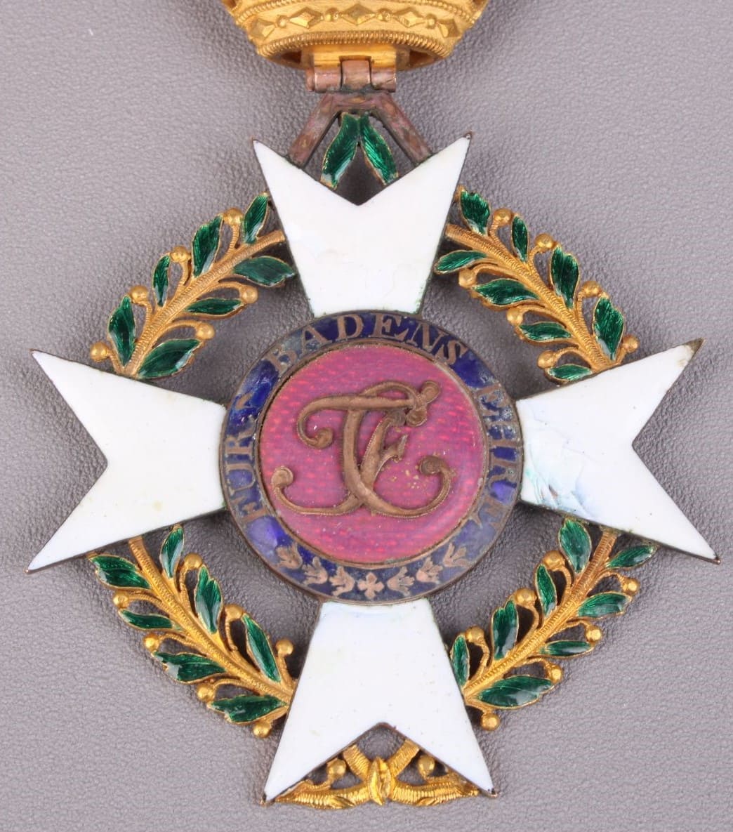 Jewel Grand Cross of the Order of  Military Merit Karl Friedrich, Baden.jpg