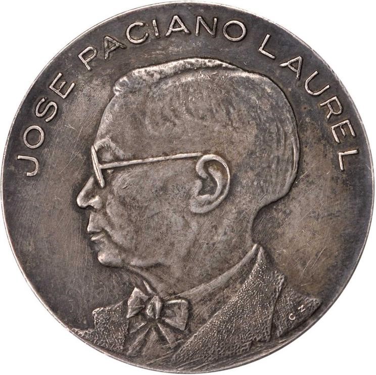 Jose Laurel  Medal, 1943.jpg
