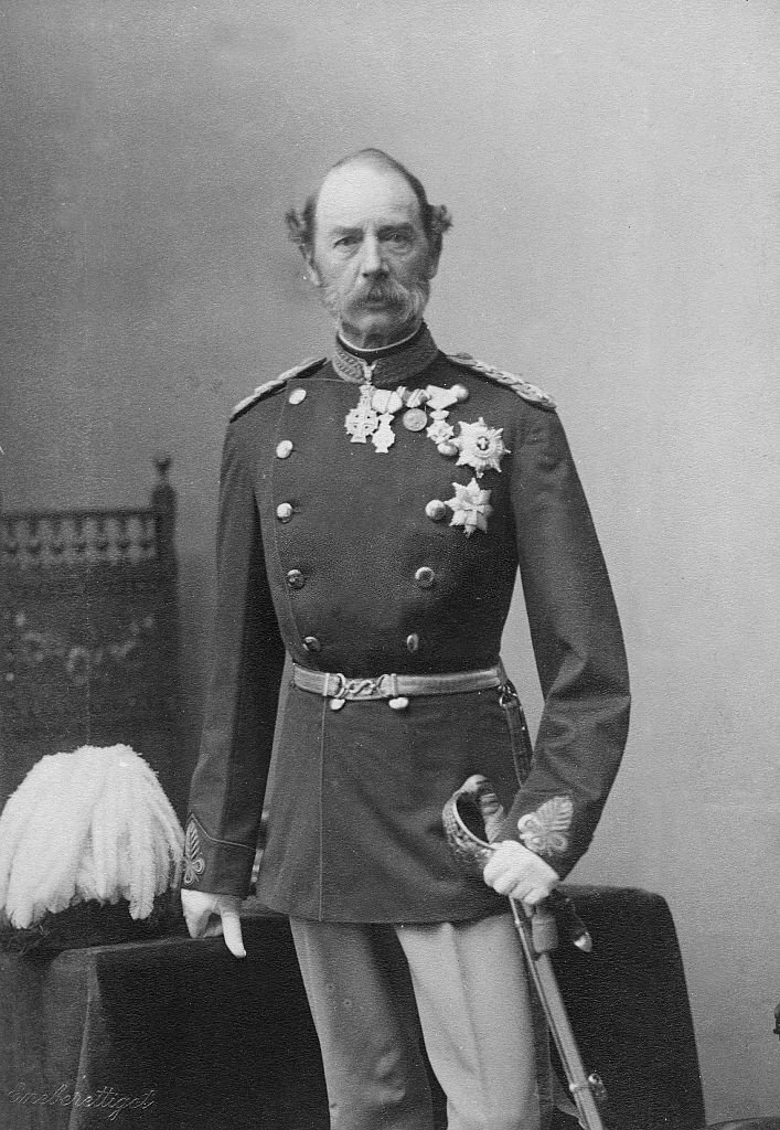Order of the Elephant Combined with the Order of Garter Breast Stars in ...