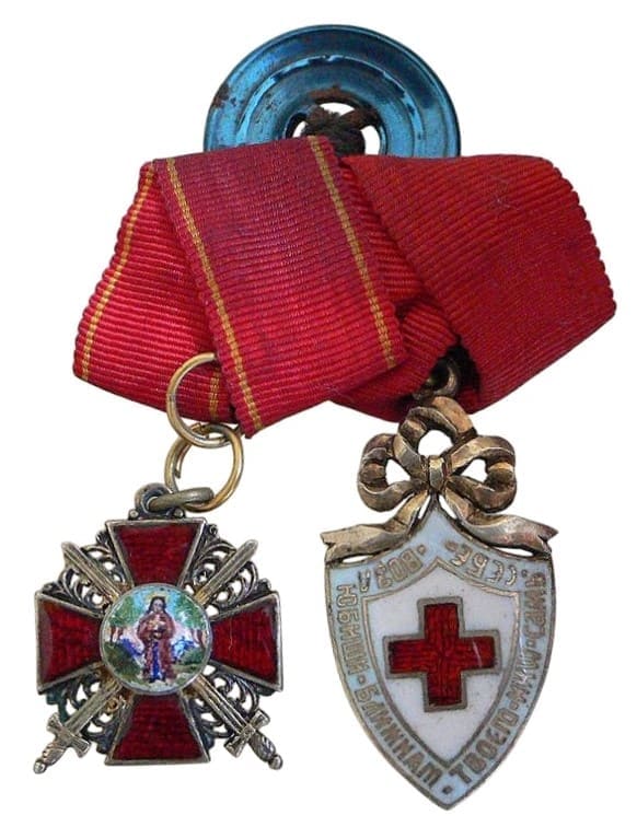 Колодка миниатюр со знаком русского красного креста.jpg